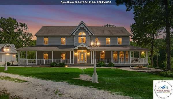 41.3 Acres of Land with Home for Sale in Osceola, Missouri