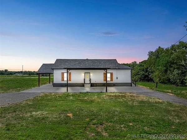 2.28 Acres of Land with Home for Sale in Bristow, Oklahoma