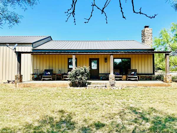 107 Acres of Land with Home for Sale in Cross Plains, Texas