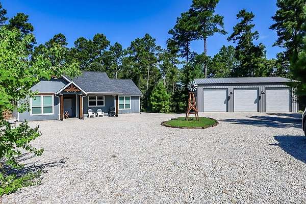 5.36 Acres of Land with Home for Sale in Corrigan, Texas