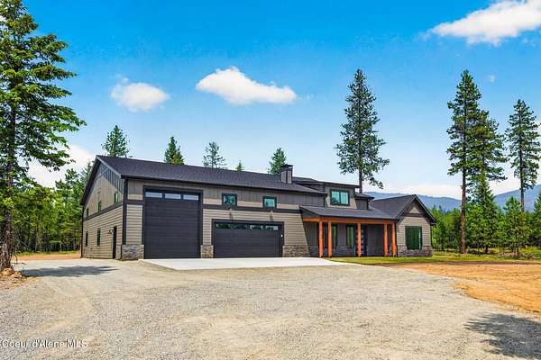 5 Acres of Land with Home for Sale in Blanchard, Idaho