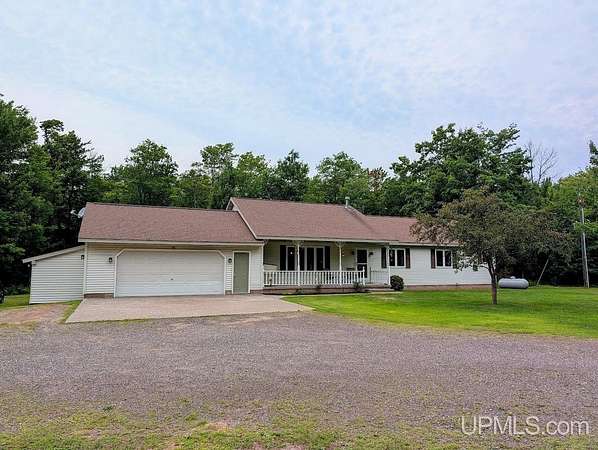 17 Acres of Recreational Land with Home for Sale in Ontonagon, Michigan