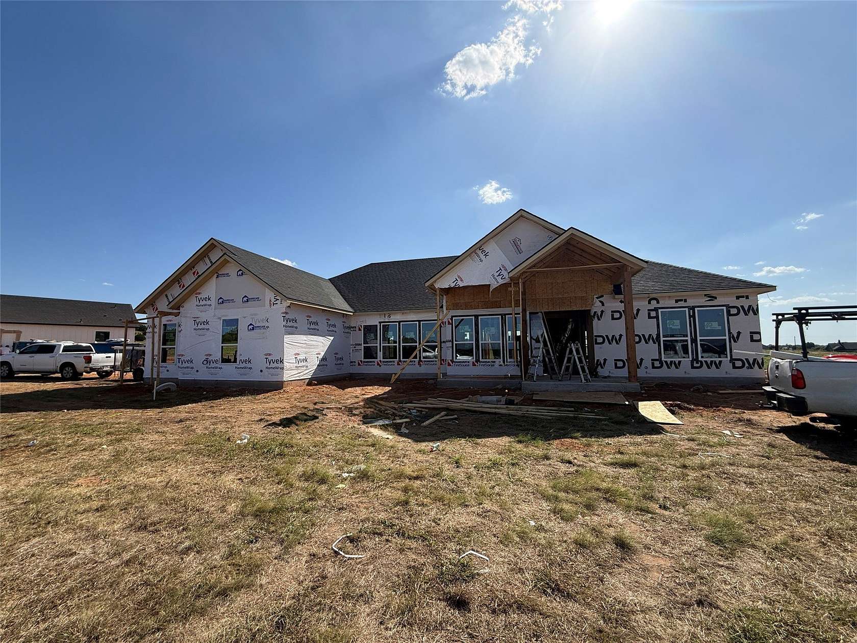 1.88 Acres of Land with Home for Sale in Poolville, Texas