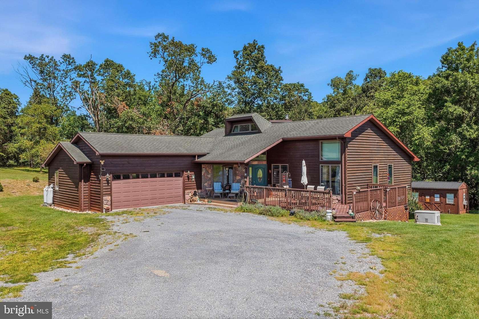 5.12 Acres of Land with Home for Sale in Augusta, West Virginia