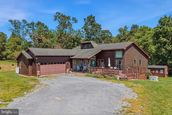 5.12 Acres of Land with Home for Sale in Augusta, West Virginia