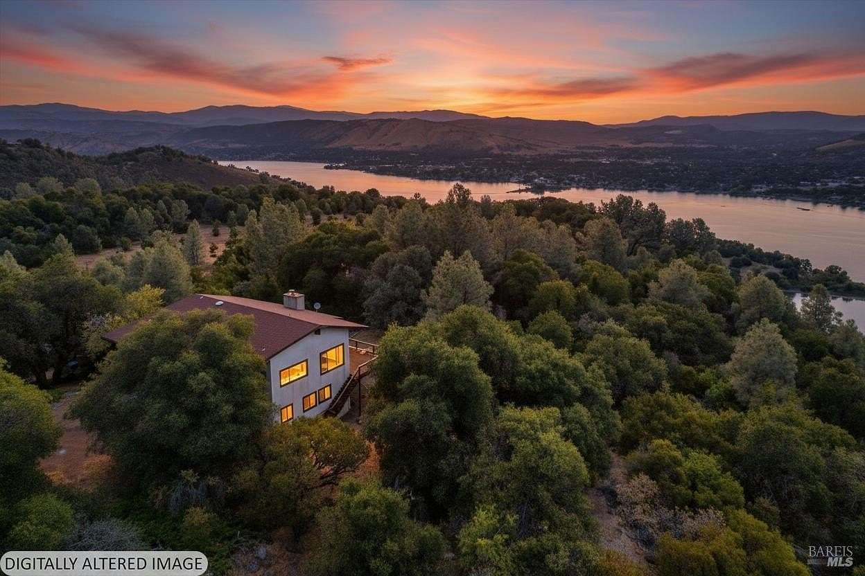 45 Acres of Agricultural Land with Home for Sale in Lower Lake, California