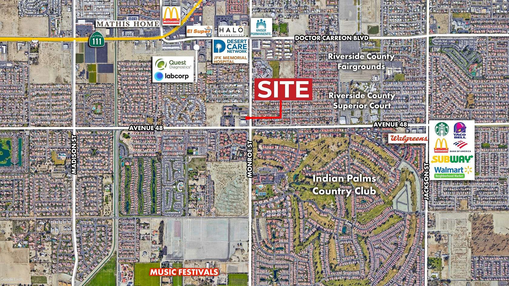 0.21 Acres of Land for Sale in Indio, California