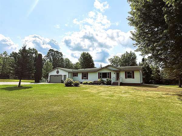 20 Acres of Recreational Land with Home for Sale in Ladysmith, Wisconsin