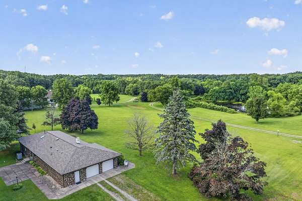 10.6 Acres of Land with Home for Sale in Valparaiso, Indiana