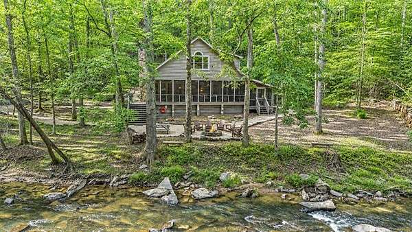 1.5 Acres of Land with Home for Sale in Ellijay, Georgia