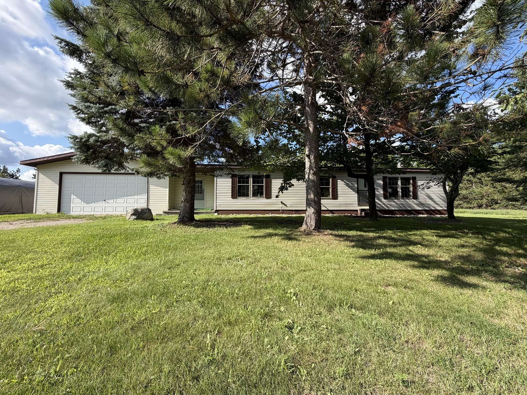 10 Acres of Recreational Land with Home for Sale in Johannesburg, Michigan