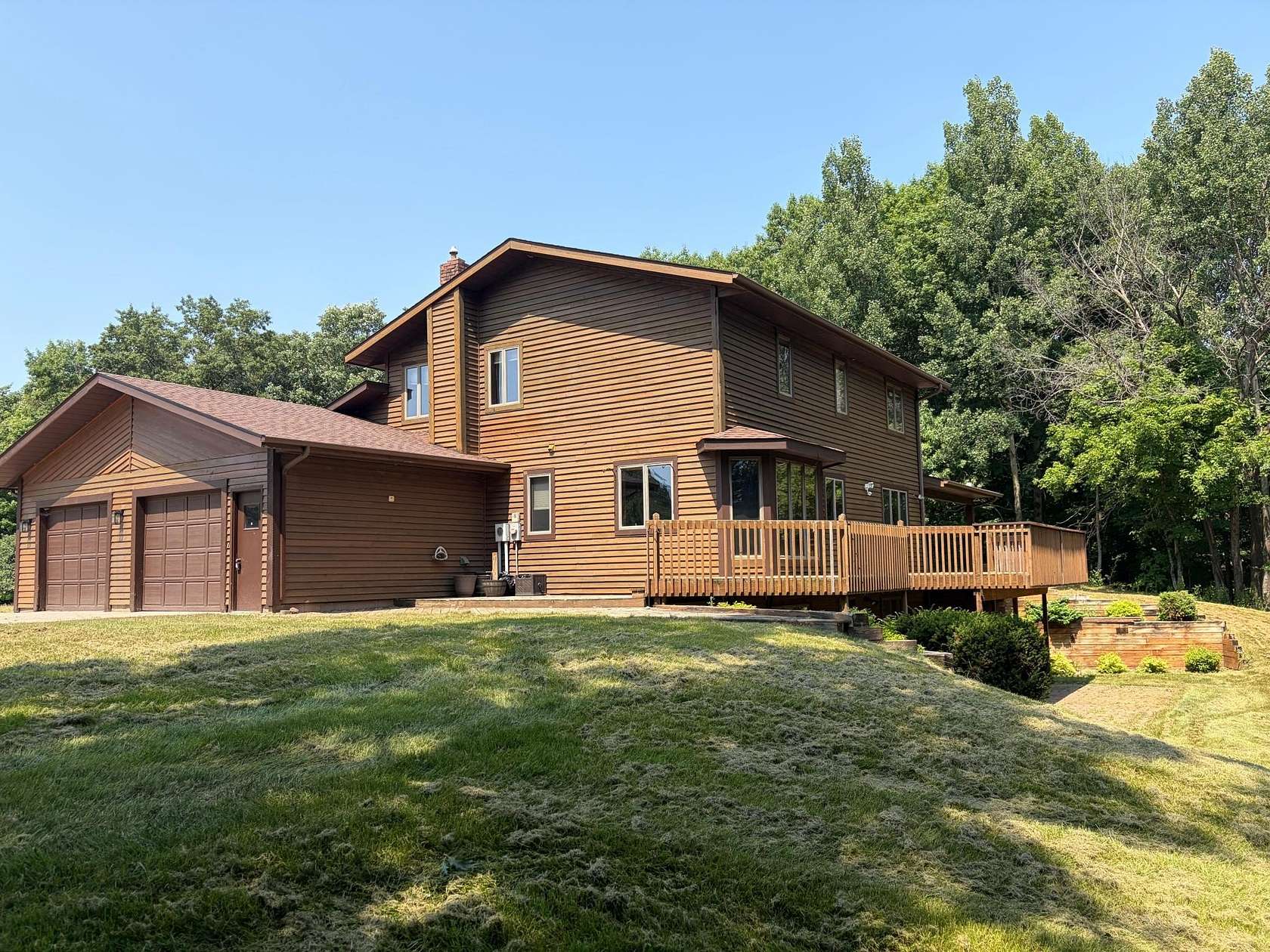 11.2 Acres of Land with Home for Sale in Burtrum, Minnesota