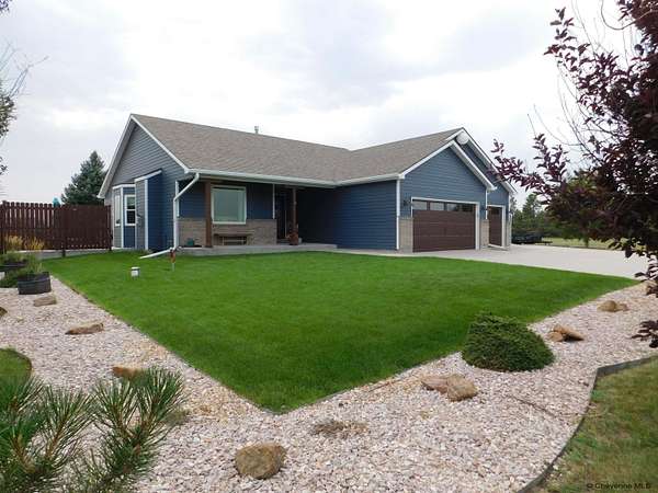 5 Acres of Land with Home for Sale in Cheyenne, Wyoming