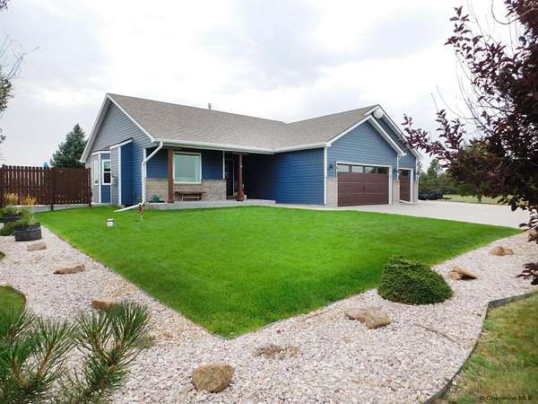 5 Acres of Land with Home for Sale in Cheyenne, Wyoming