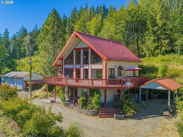 3.32 Acres of Land with Home for Sale in Philomath, Oregon