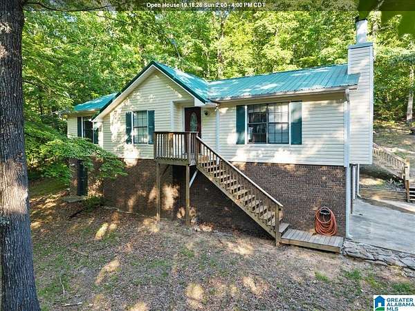 6.67 Acres of Land with Home for Sale in Odenville, Alabama