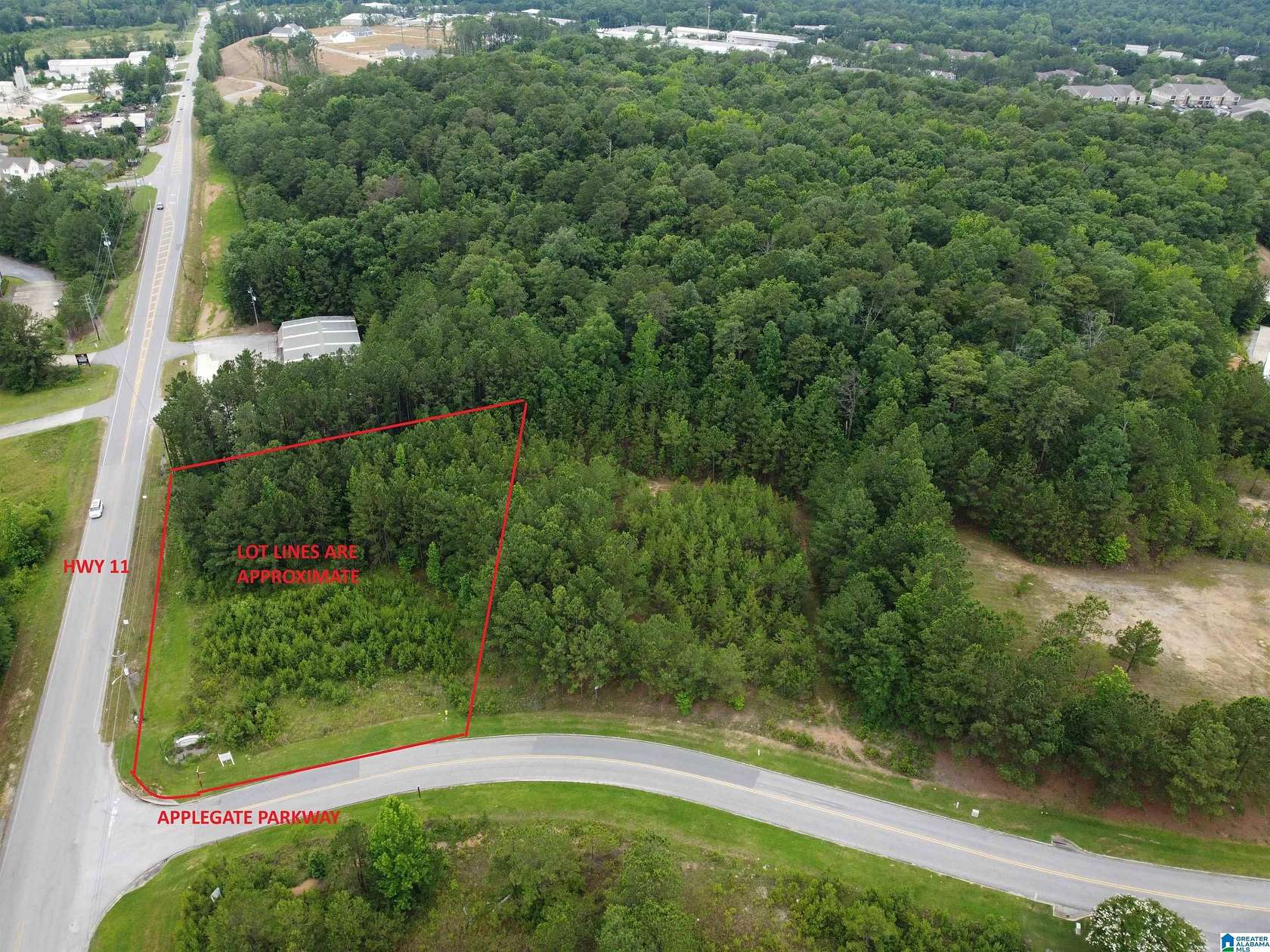 1 Acre of Commercial Land for Sale in Pelham, Alabama