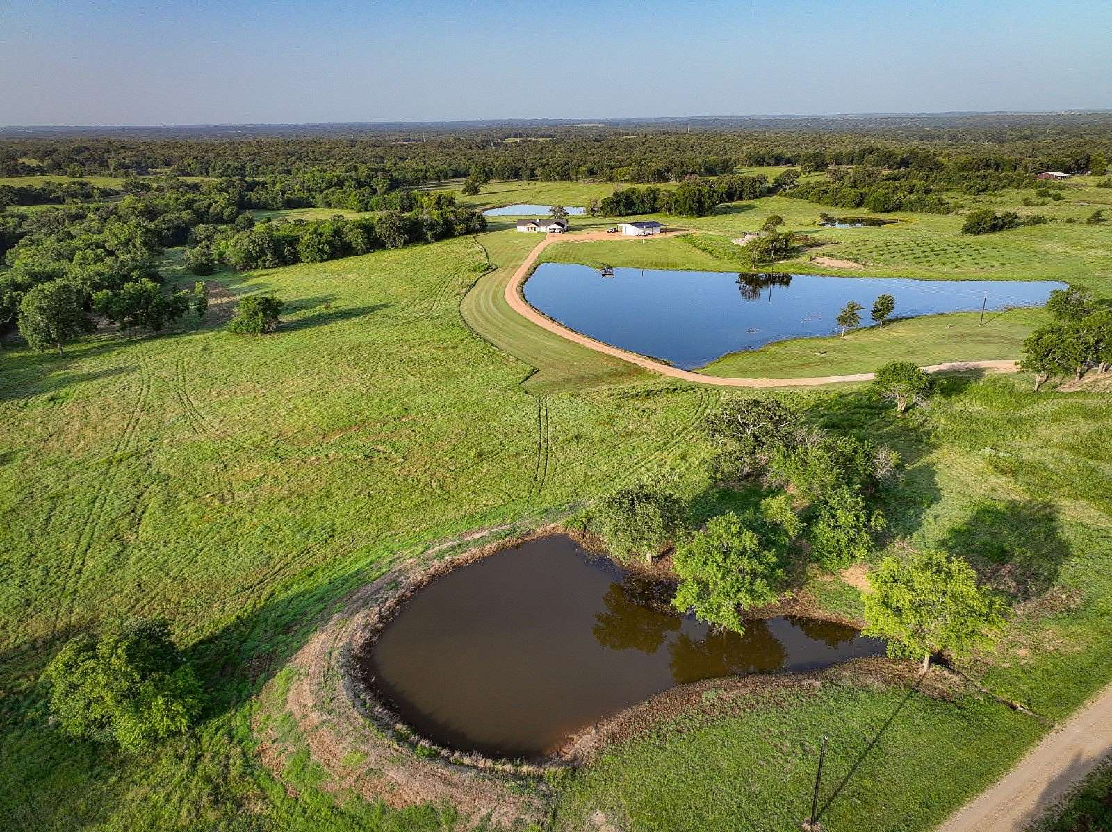 440 Acres of Land with Home for Sale in Lehigh, Oklahoma