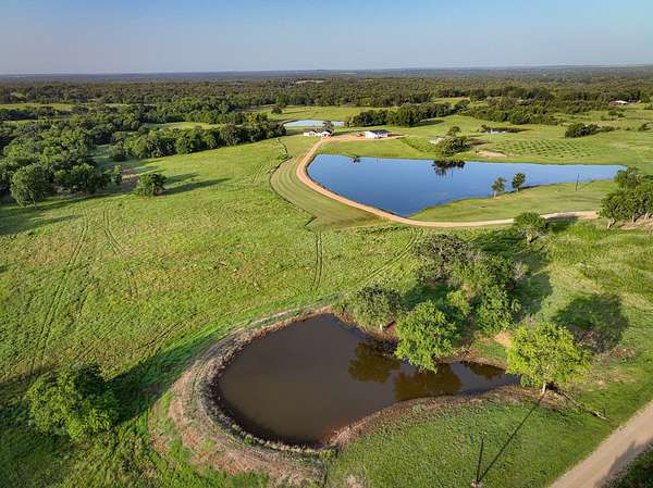 440 Acres of Land with Home for Sale in Lehigh, Oklahoma