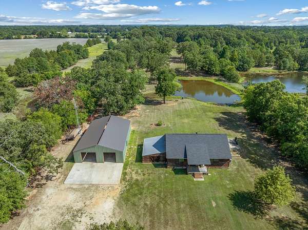 10 Acres of Land with Home for Sale in Grand Saline, Texas