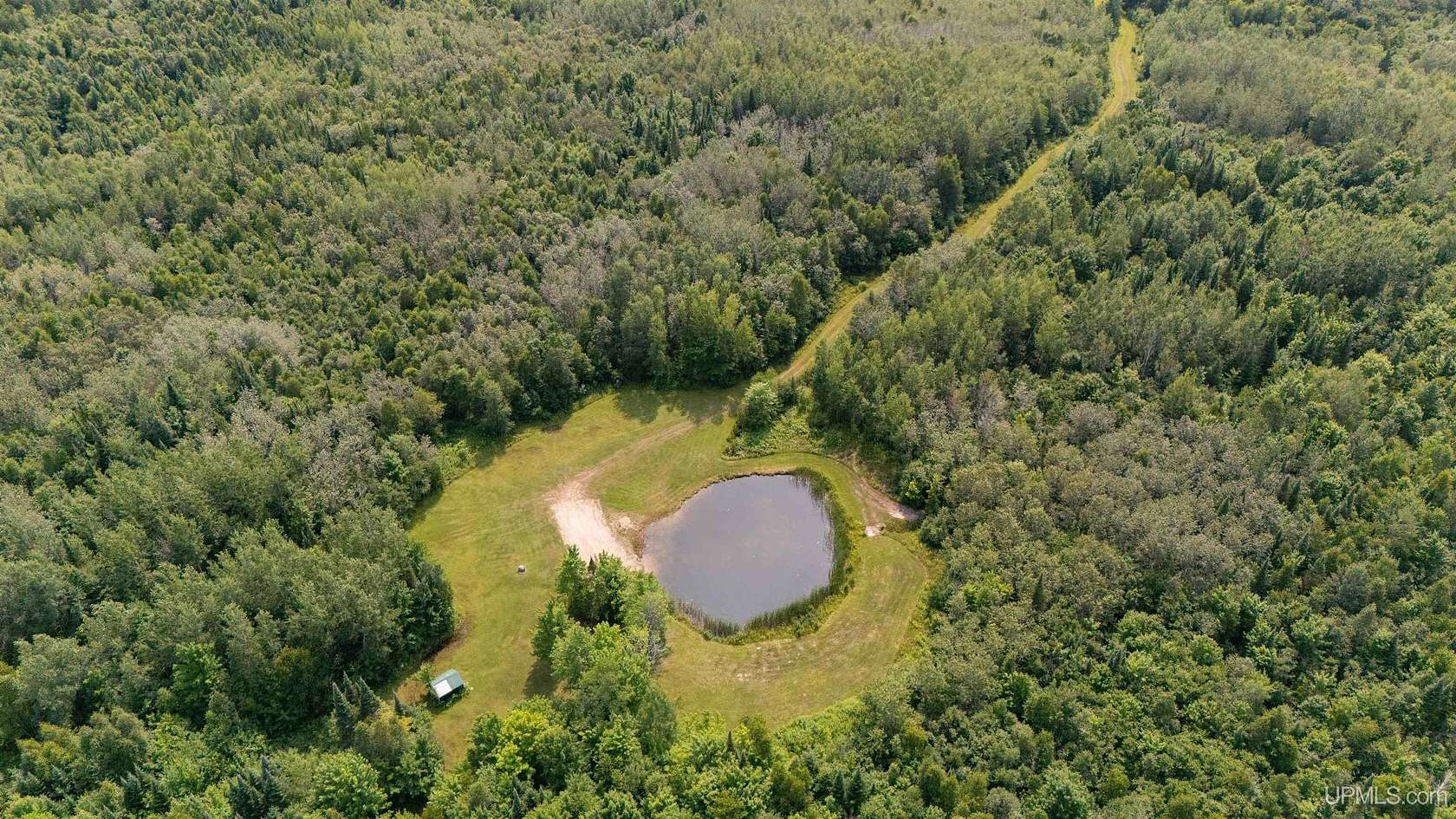 34.8 Acres of Recreational & Residential Land for Sale in Gulliver, Michigan