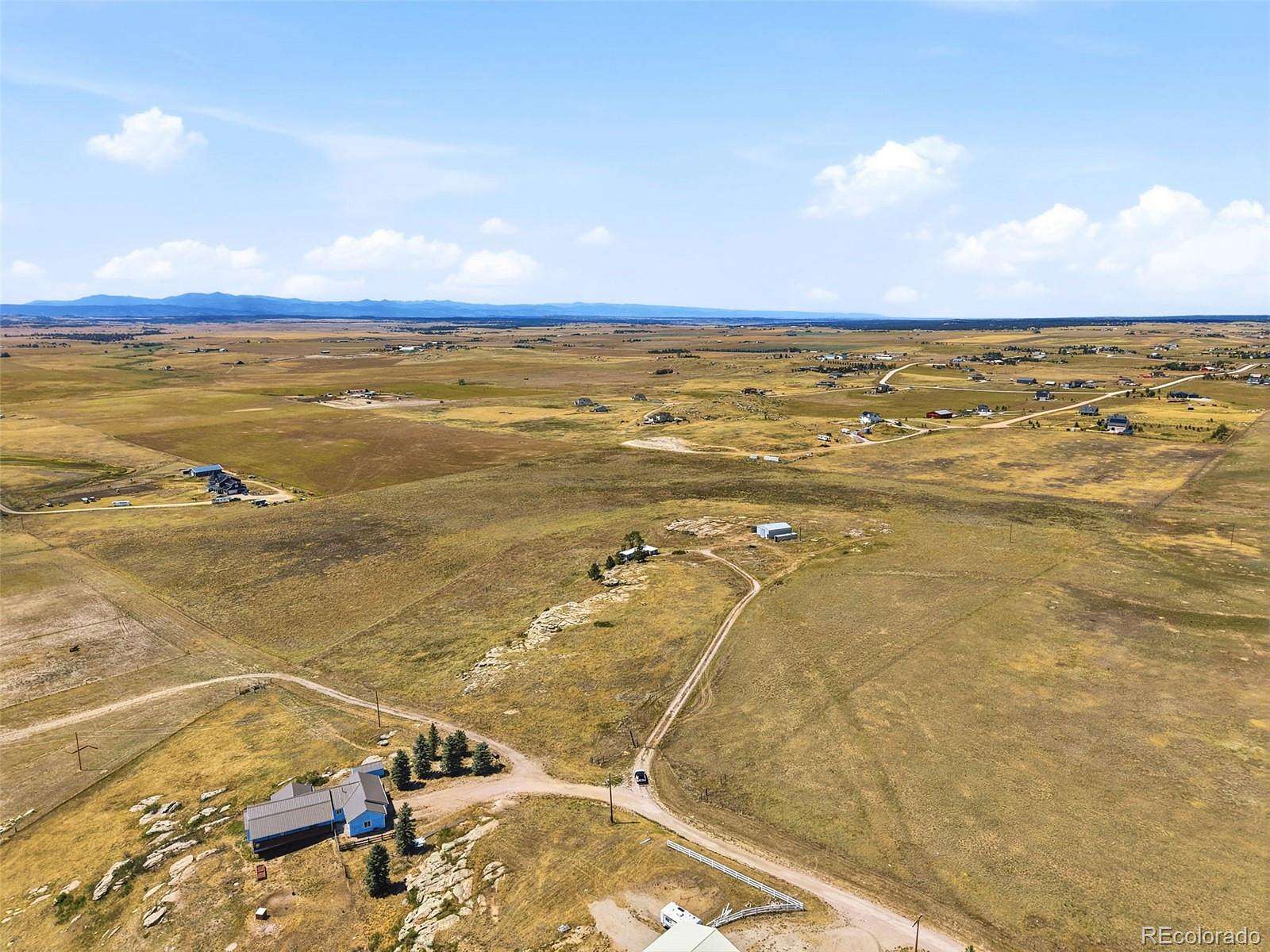 40 Acres of Recreational Land with Home for Sale in Elizabeth, Colorado