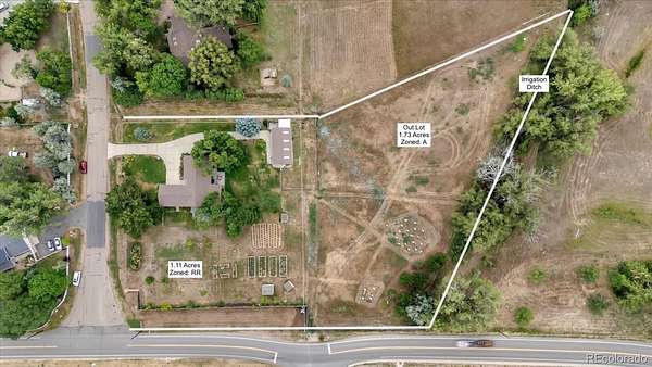 2.84 Acres of Land with Home for Sale in Niwot, Colorado