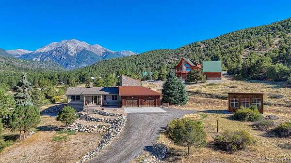 2 Acres of Land with Home for Sale in Salida, Colorado