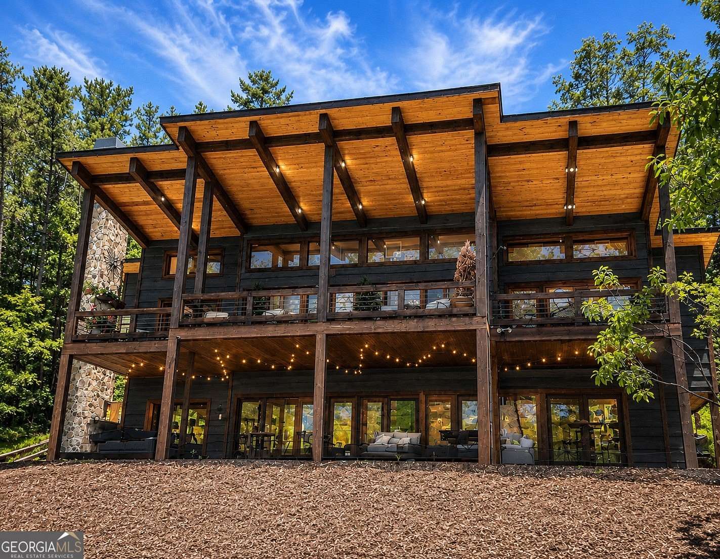 7 Acres of Land with Home for Sale in Blue Ridge, Georgia