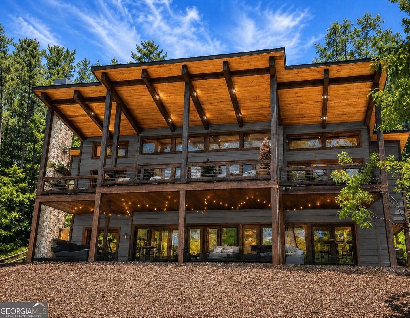 7 Acres of Land with Home for Sale in Blue Ridge, Georgia