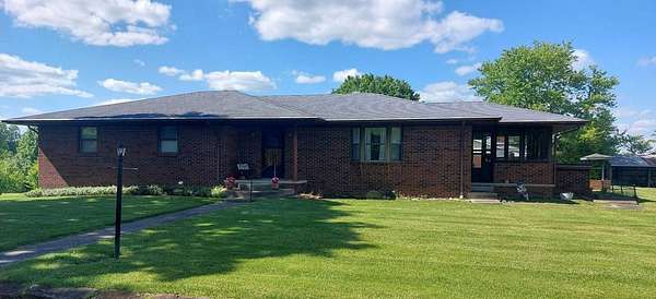 57.7 Acres of Land with Home for Sale in Leavenworth, Indiana