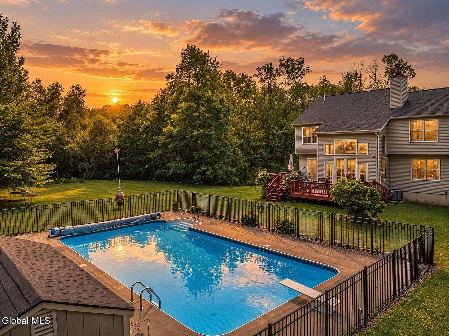 5.37 Acres of Land with Home for Sale in Galway, New York
