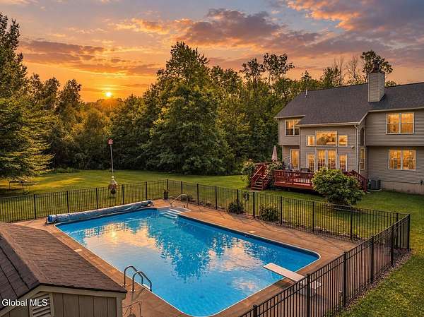 5.37 Acres of Land with Home for Sale in Galway, New York