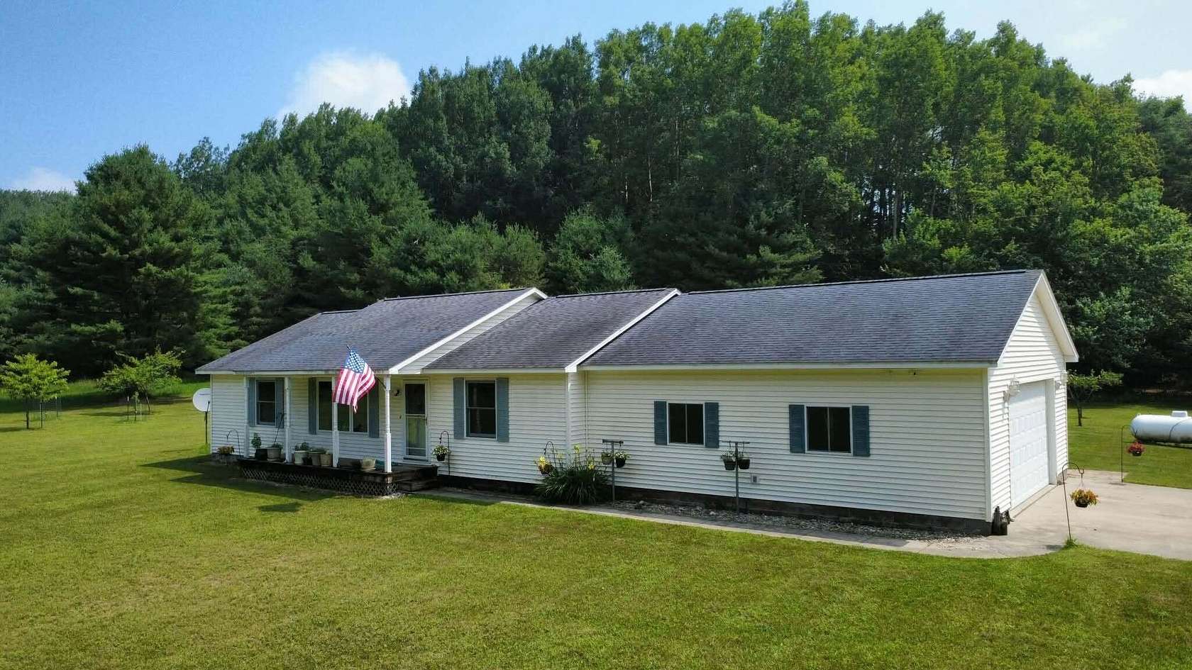 40 Acres of Recreational Land with Home for Sale in Harrisville, Michigan