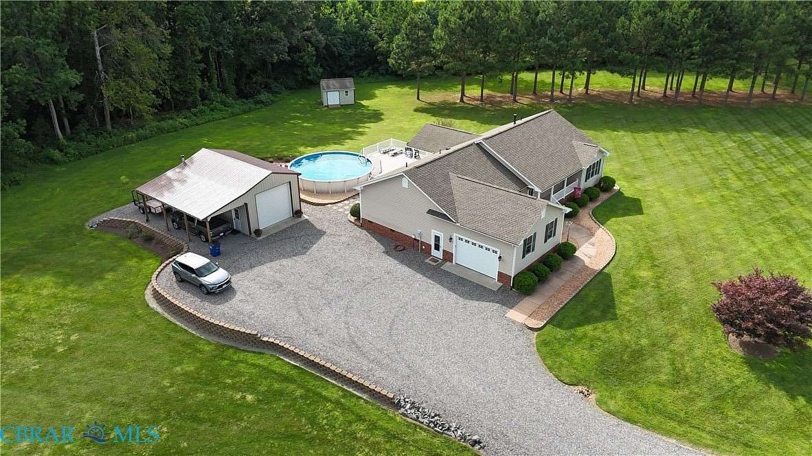 2.44 Acres of Land with Home for Sale in Wicomico Church, Virginia