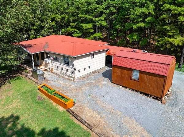 2.5 Acres of Land with Home for Sale in Talihina, Oklahoma