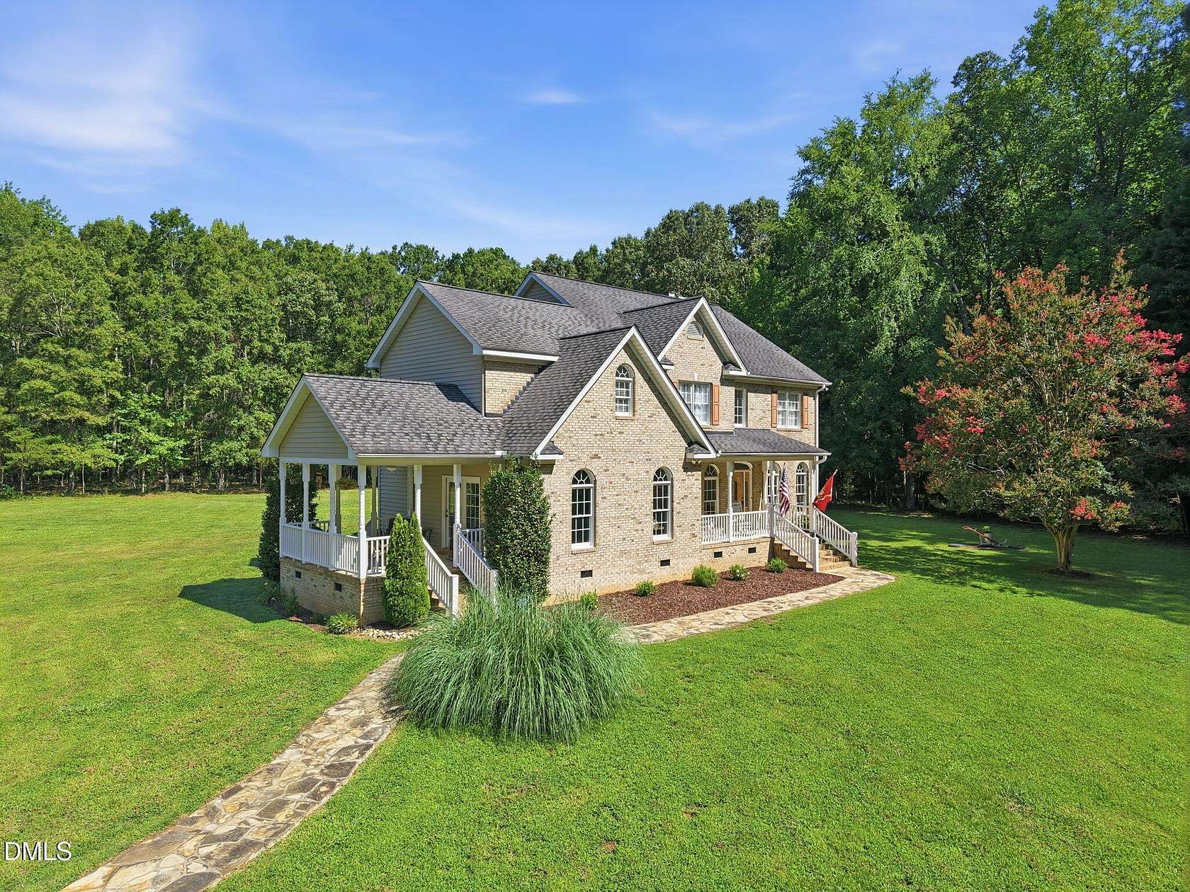 10.5 Acres of Recreational Land with Home for Sale in Hurdle Mills, North Carolina