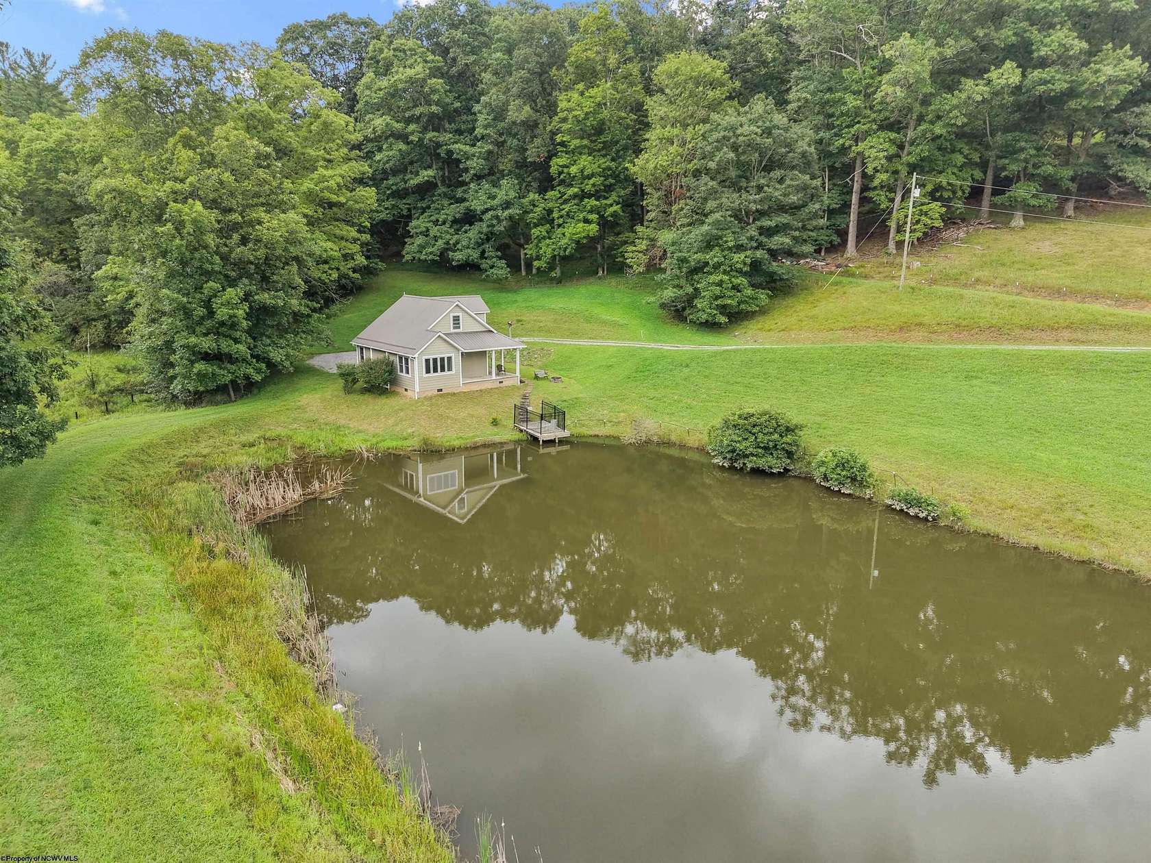 3.48 Acres of Land with Home for Sale in French Creek, West Virginia