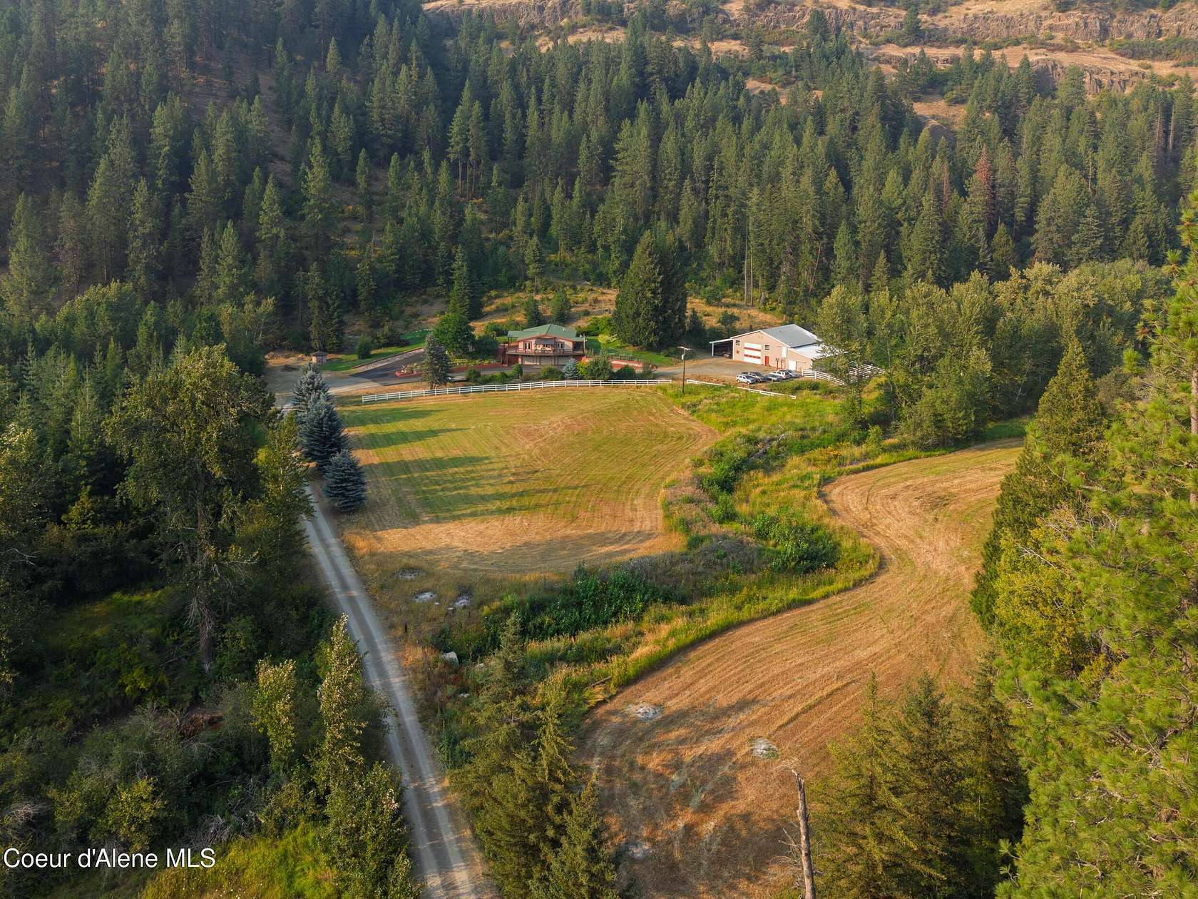12.6 Acres of Land with Home for Sale in St. Maries, Idaho