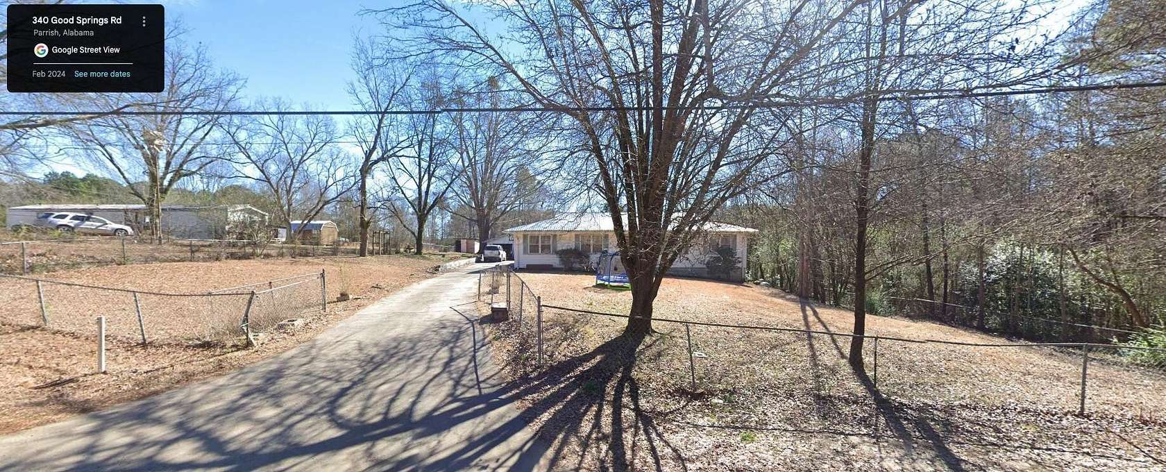11 Acres of Recreational Land with Home for Sale in Parrish, Alabama