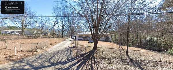 11 Acres of Recreational Land with Home for Sale in Parrish, Alabama