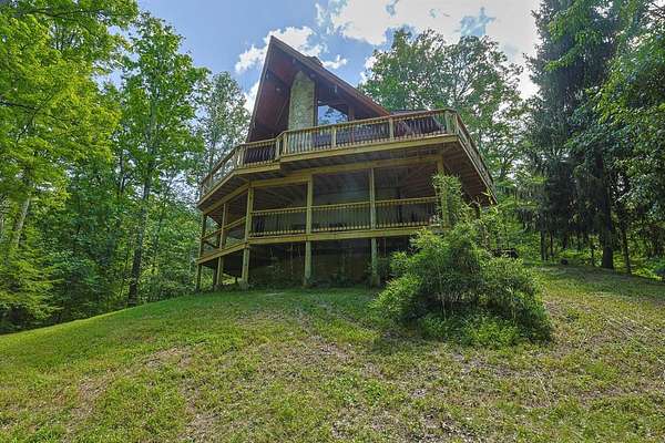 23.6 Acres of Recreational Land with Home for Sale in Dillsboro, Indiana