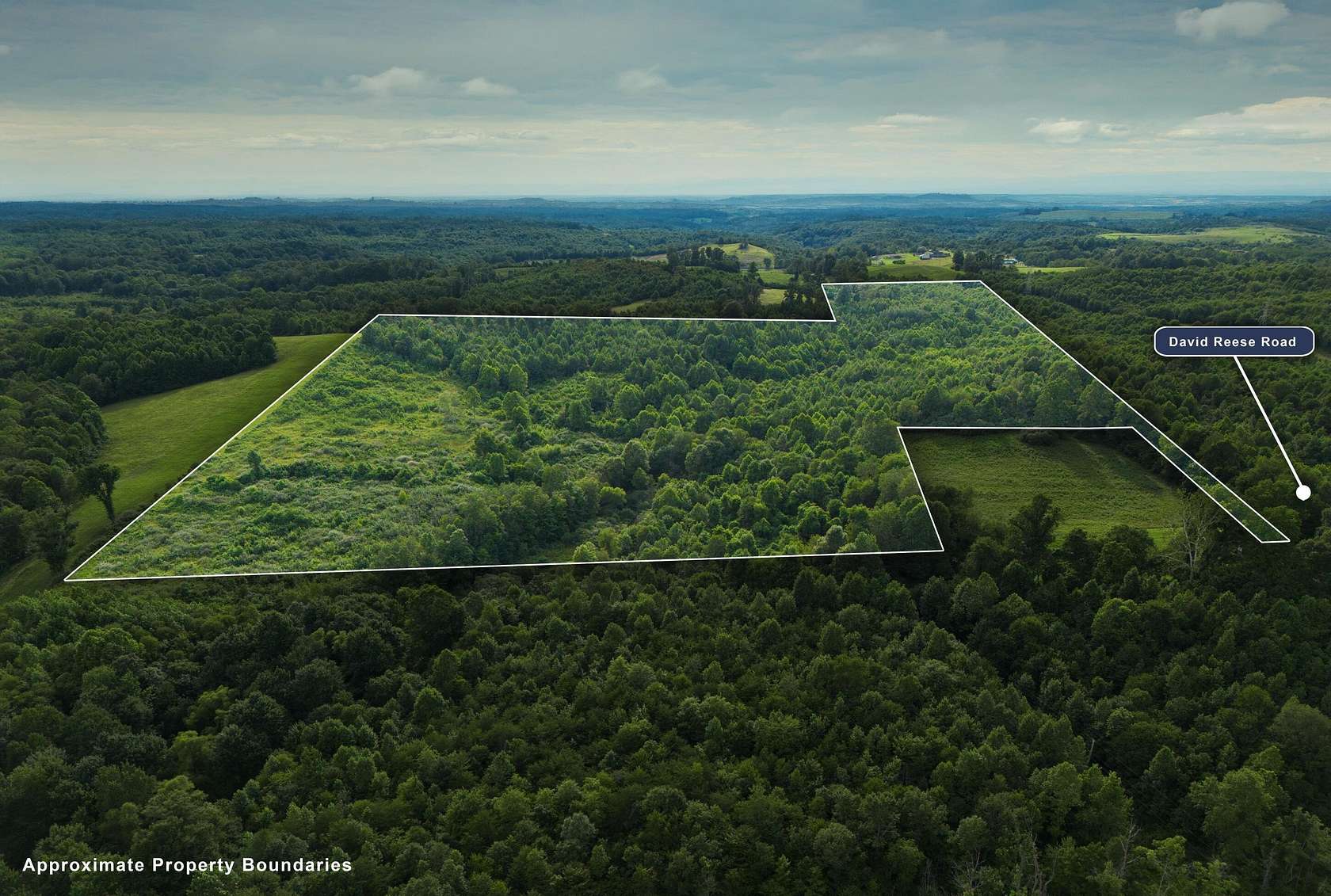 41 Acres of Recreational & Residential Land for Sale in Oak Hill, Ohio