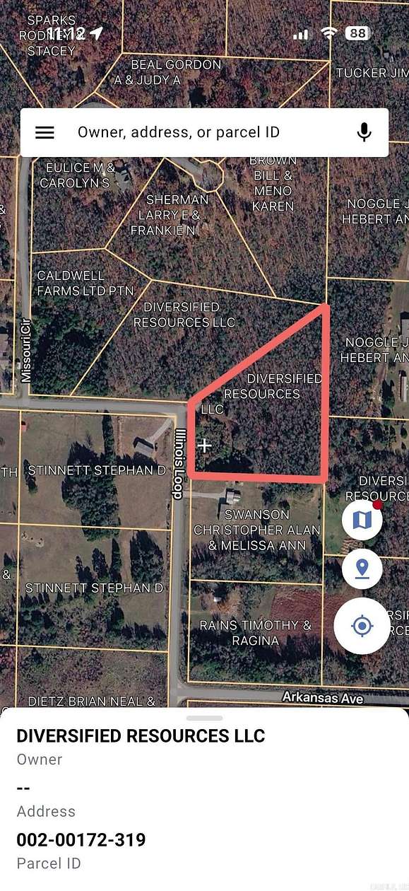 4.24 Acres of Land for Sale in Rose Bud, Arkansas