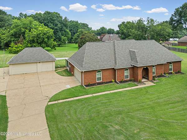 1.5 Acres of Land with Home for Sale in Olive Branch, Mississippi