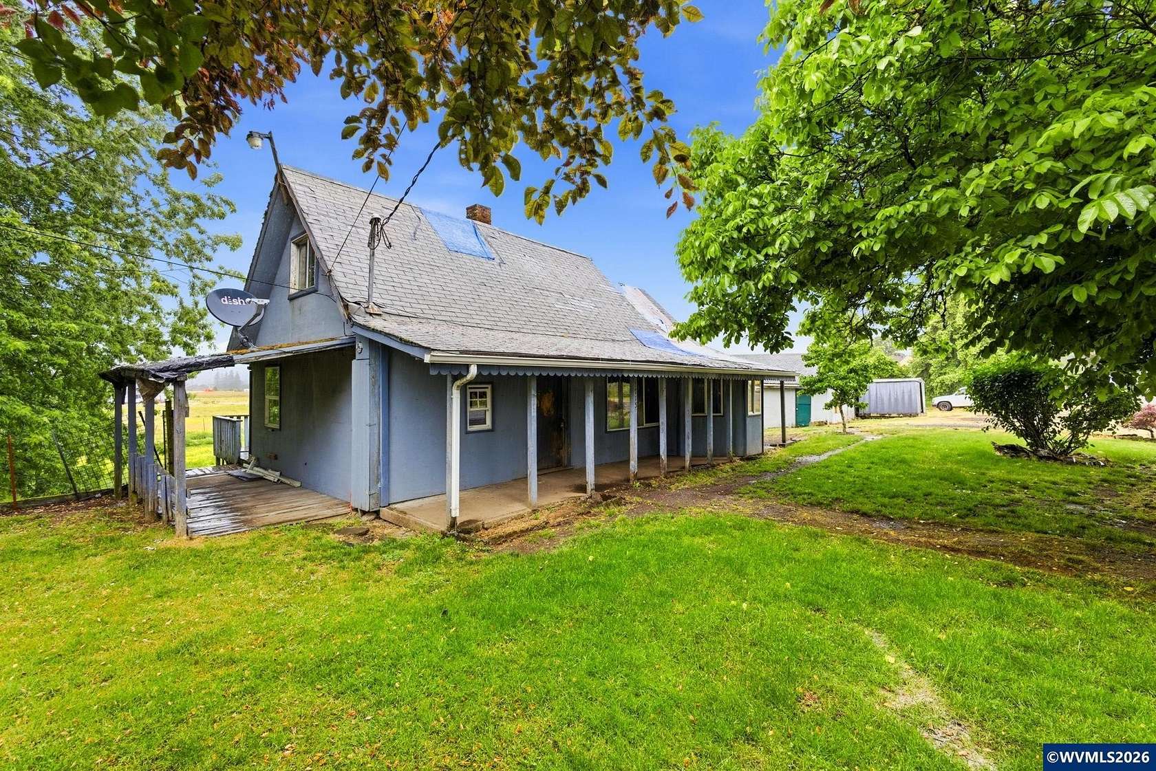 8.17 Acres of Land with Home for Sale in Lebanon, Oregon