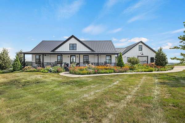 7.5 Acres of Land with Home for Sale in Belleville, Wisconsin