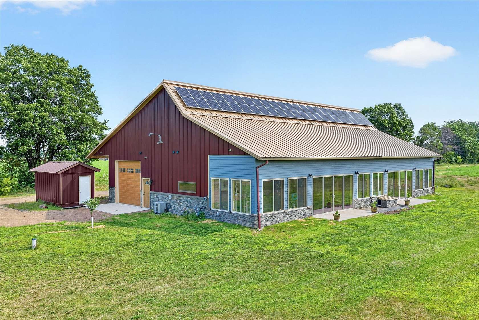 19.9 Acres of Land with Home for Sale in Spooner, Wisconsin