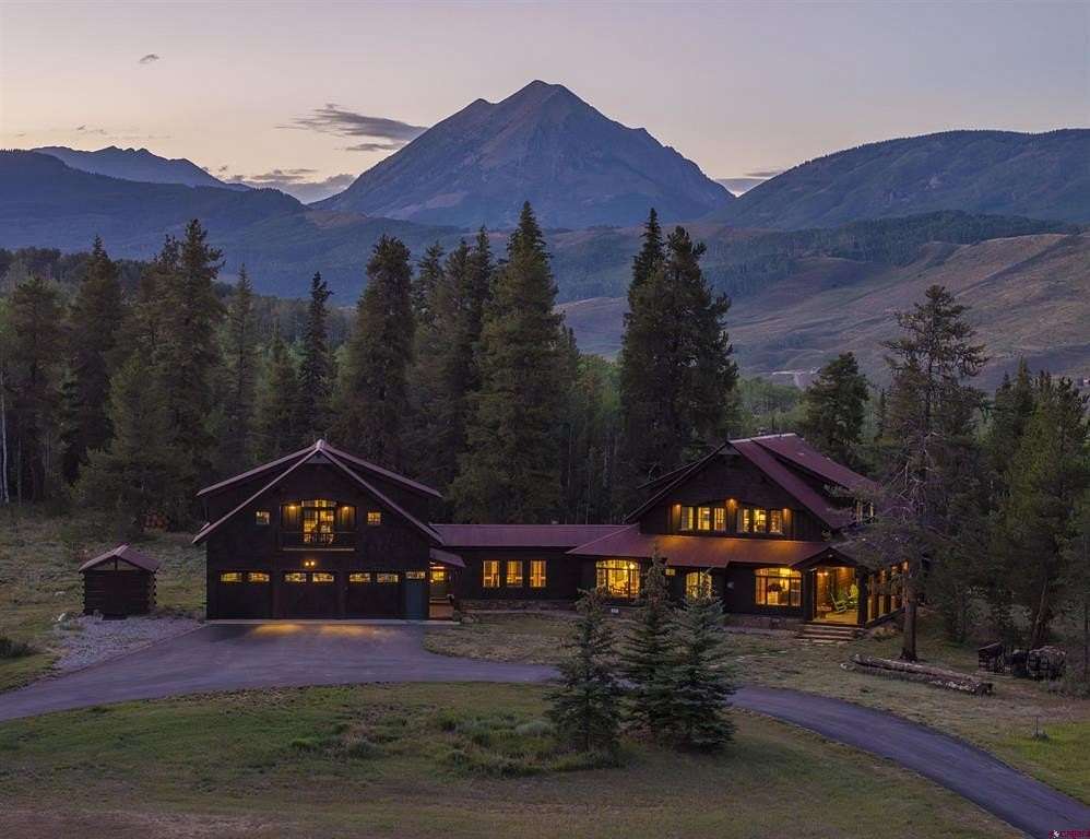 35.3 Acres of Recreational Land with Home for Sale in Crested Butte, Colorado