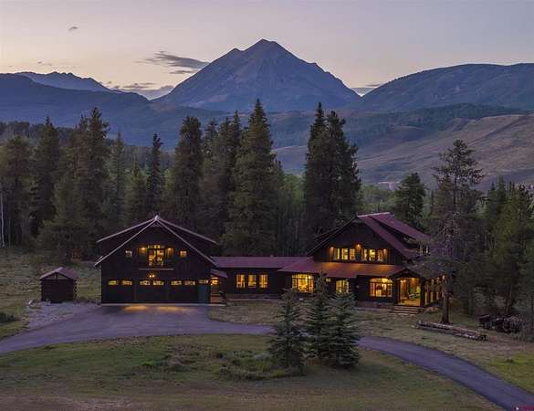 35.3 Acres of Recreational Land with Home for Sale in Crested Butte, Colorado